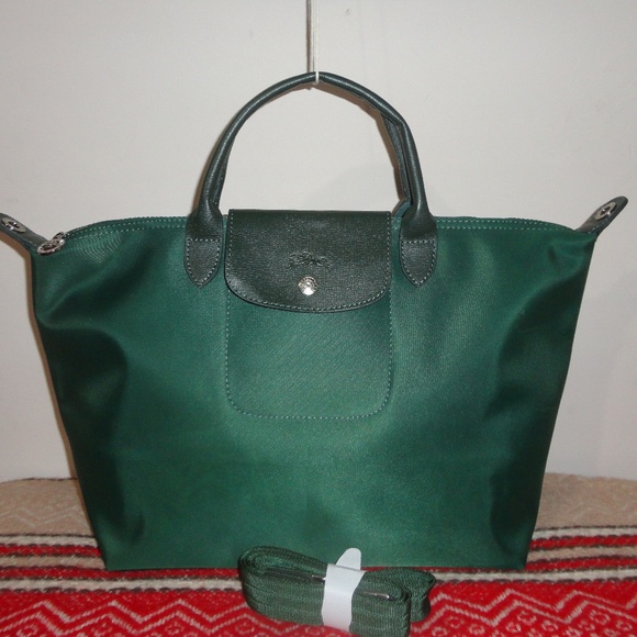 longchamp neo moss green